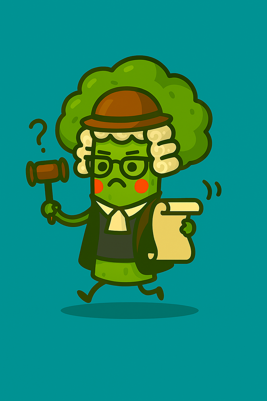 A Brocolli Businessman